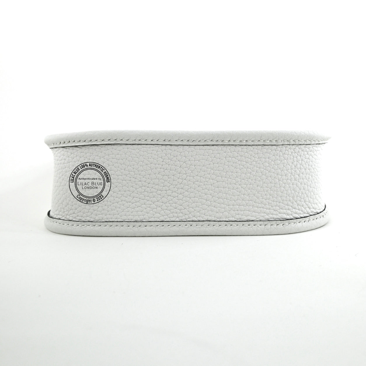 Hermès Evelyne 16cm New White Mini Clemence PHW