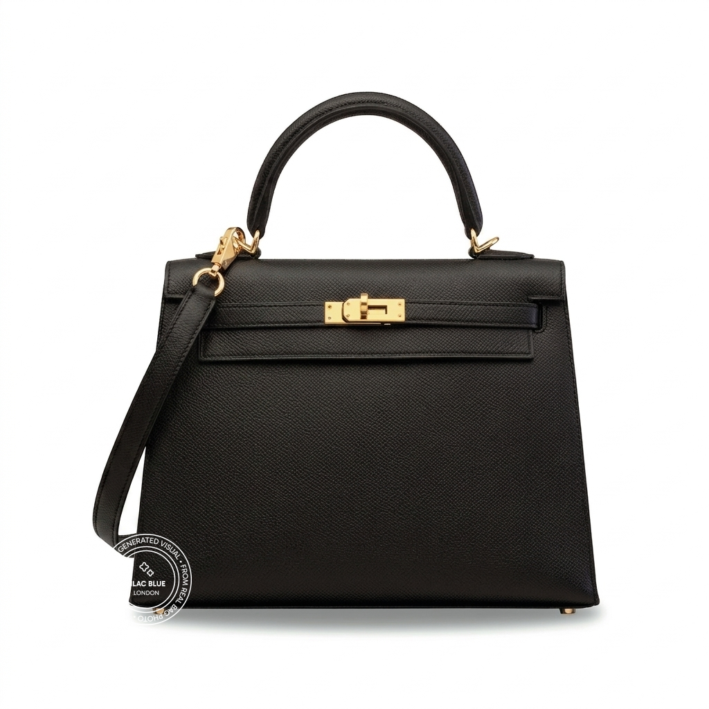 Hermès Kelly 25cm Black Epsom GHW