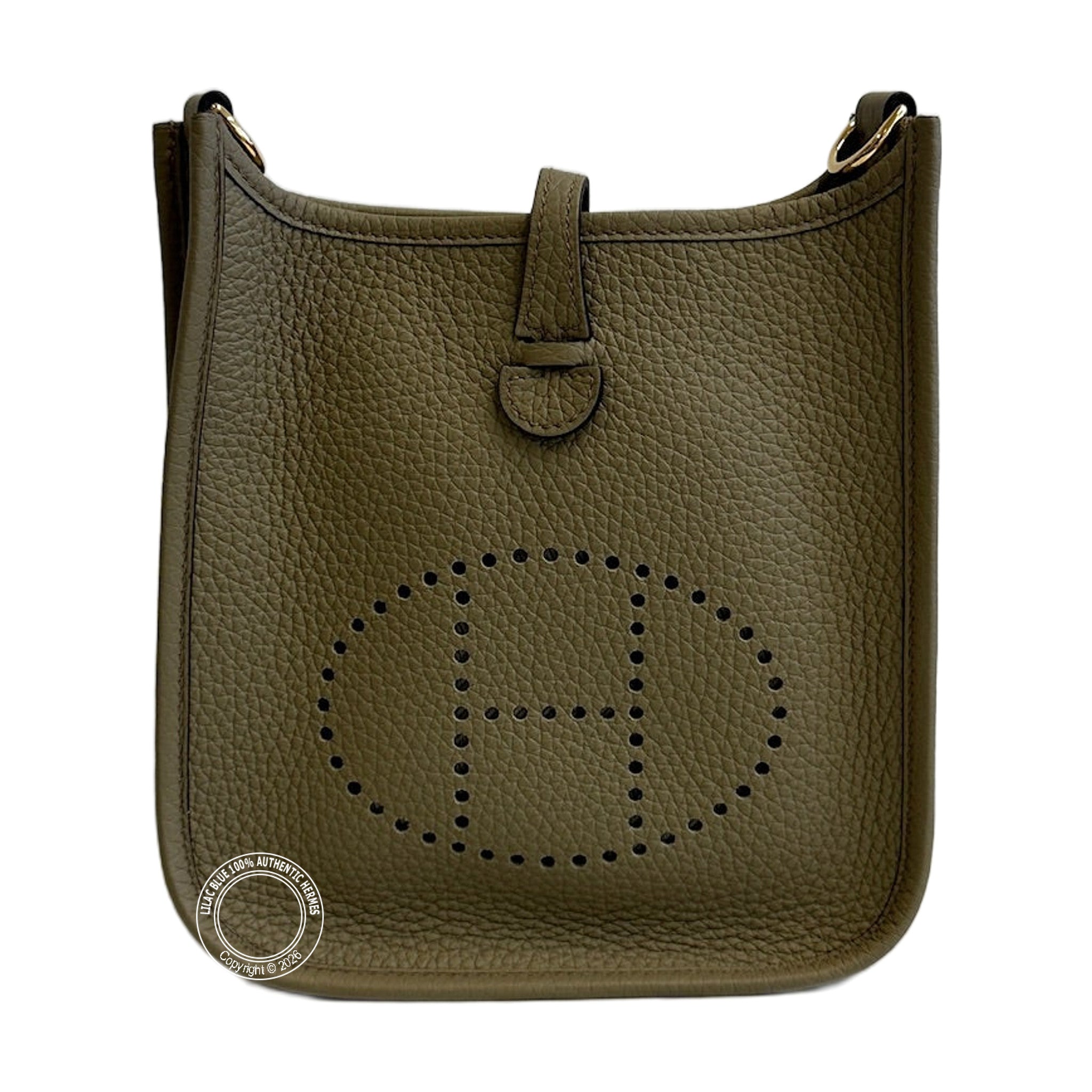 Hermès Evelyne III 29 Sauge Taurillon Clemence Palladium Hardware