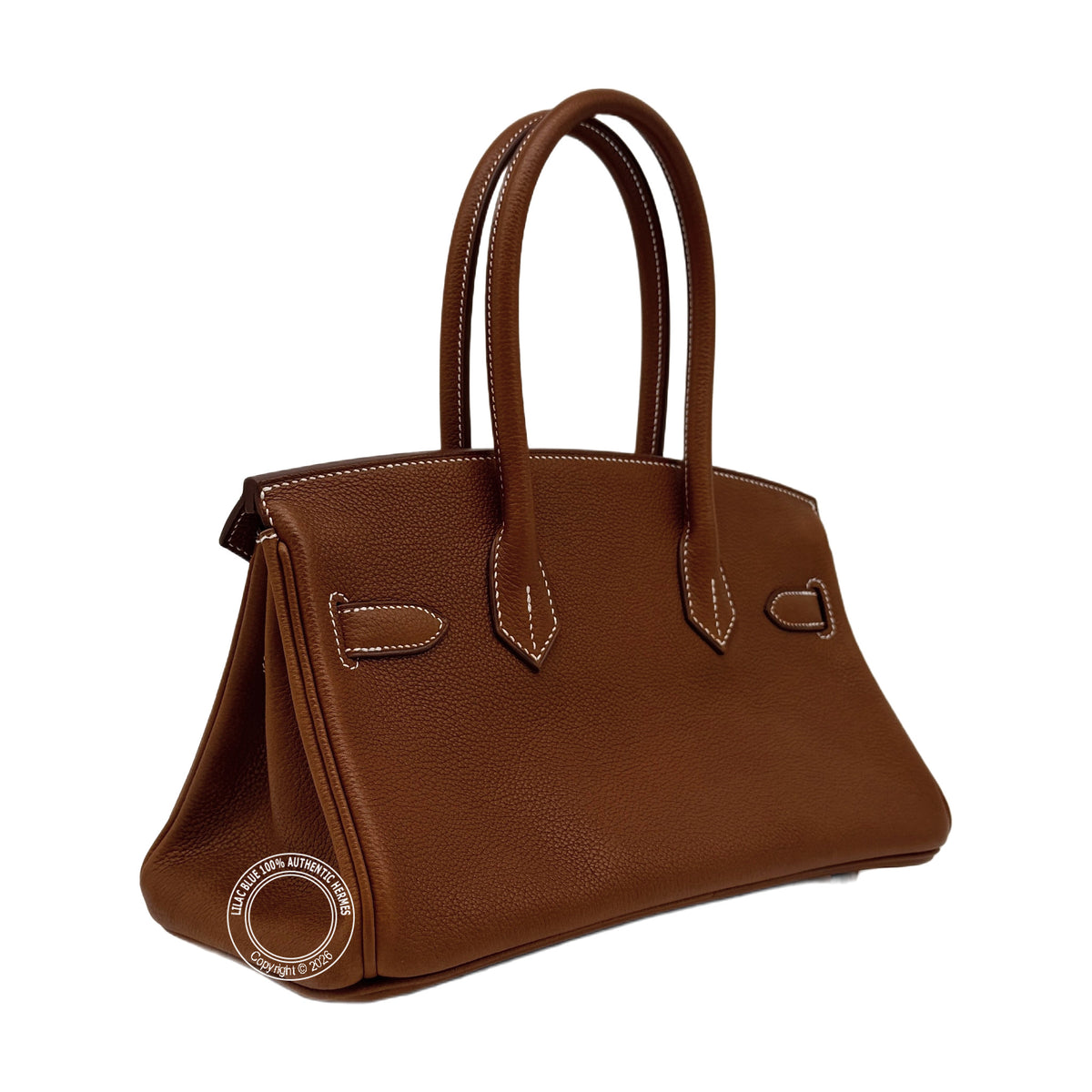 Hermès Birkin 29 Shoulder Fauve Barenia Palladium Hardware — view 6