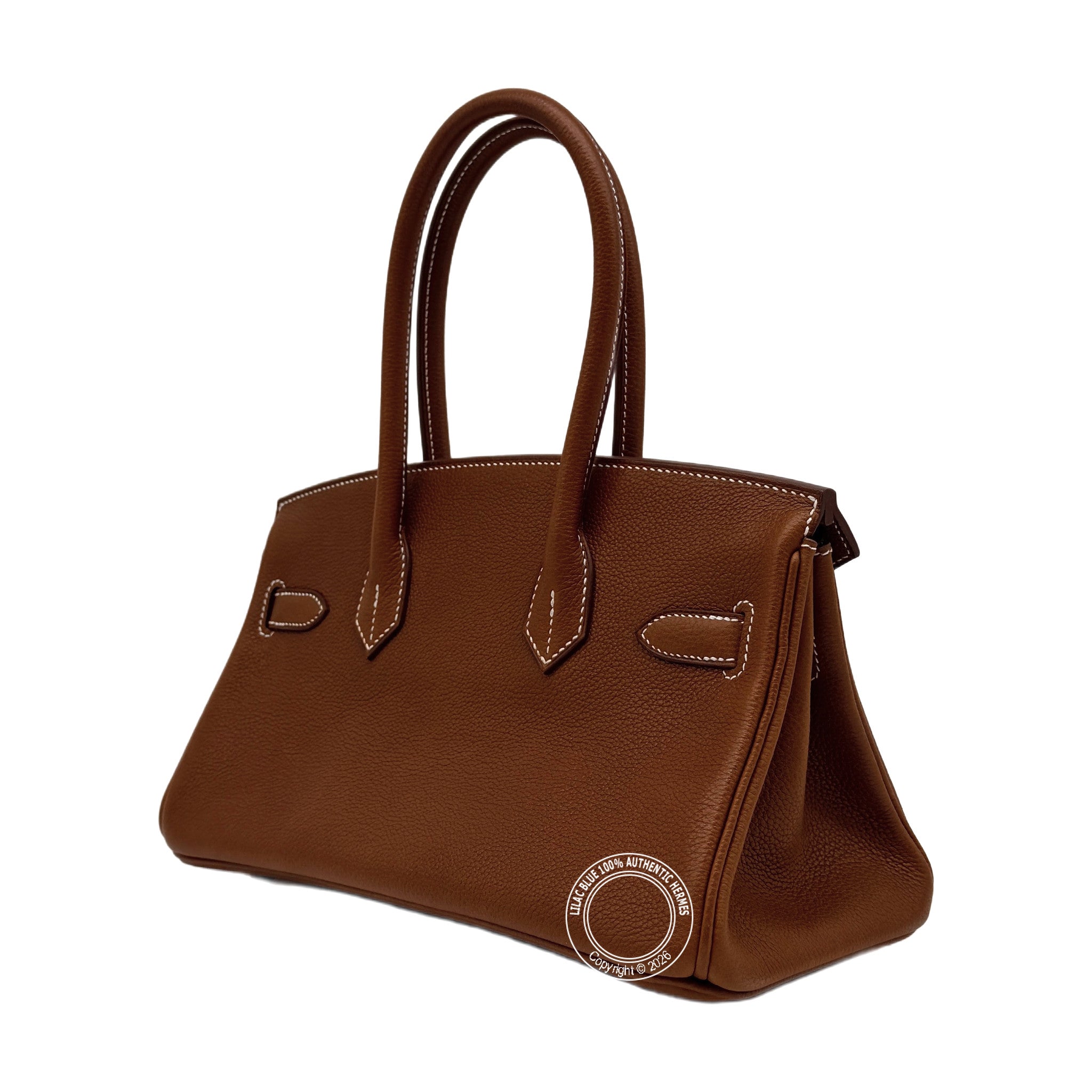 Hermès Birkin 29 Shoulder Fauve Barenia Palladium Hardware — view 9