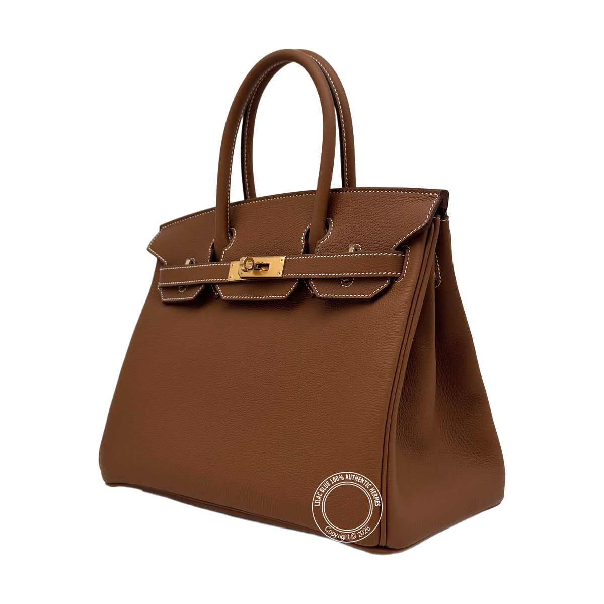 Hermès Birkin 30 Gold Togo Gold Hardware — view 7
