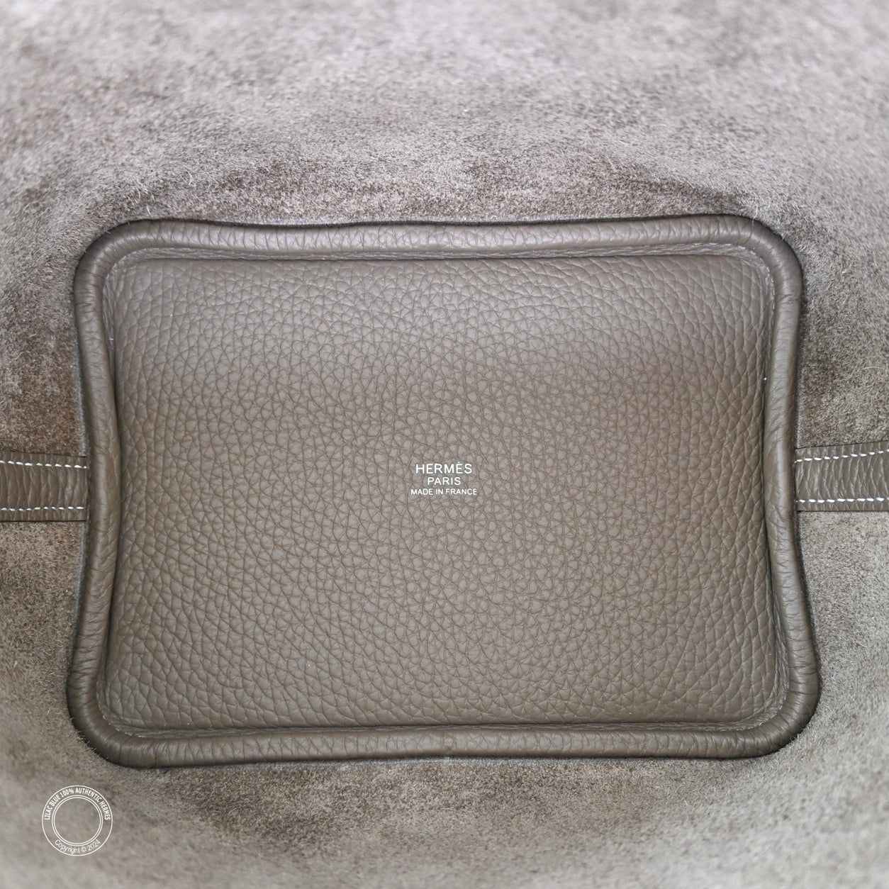 Hermès Picotin 18cm Etoupe Clemence PHW