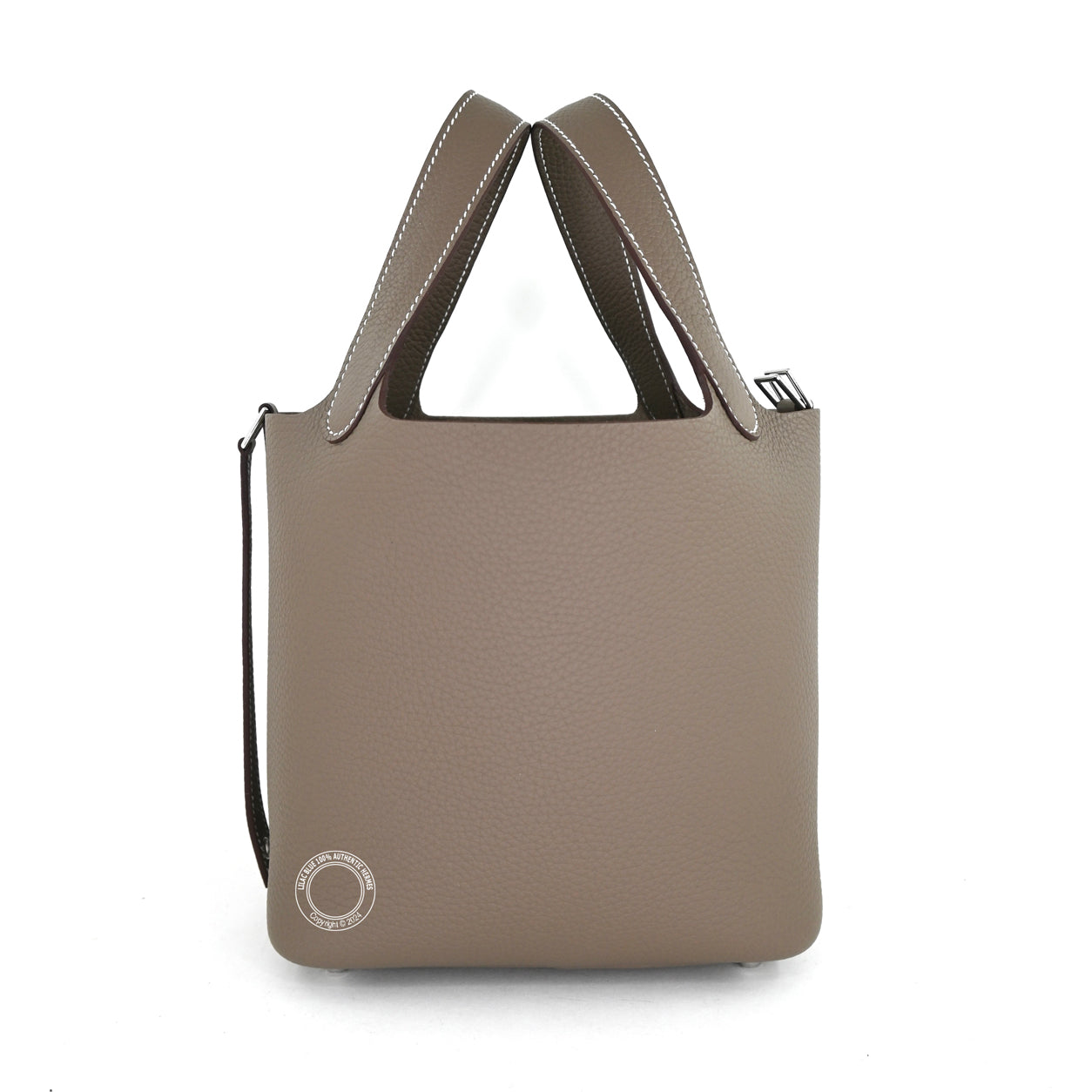 Hermès Picotin 18cm Etoupe Clemence PHW