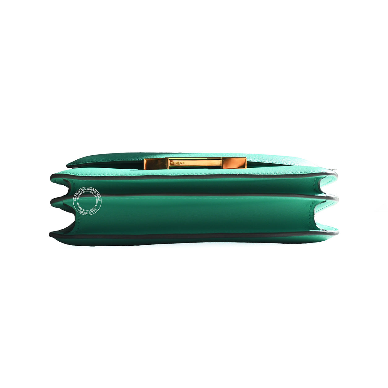 Hermes Constance 18cm Menthe Swift GHW - Preloved