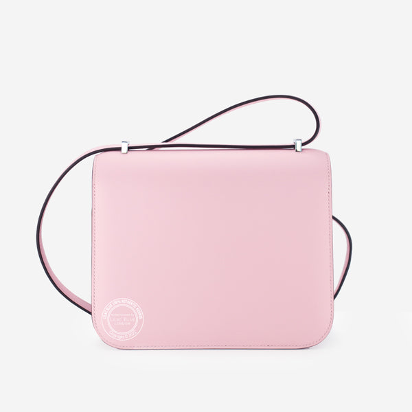 Hermès Constance 18cm Rose Sakura Swift PHW