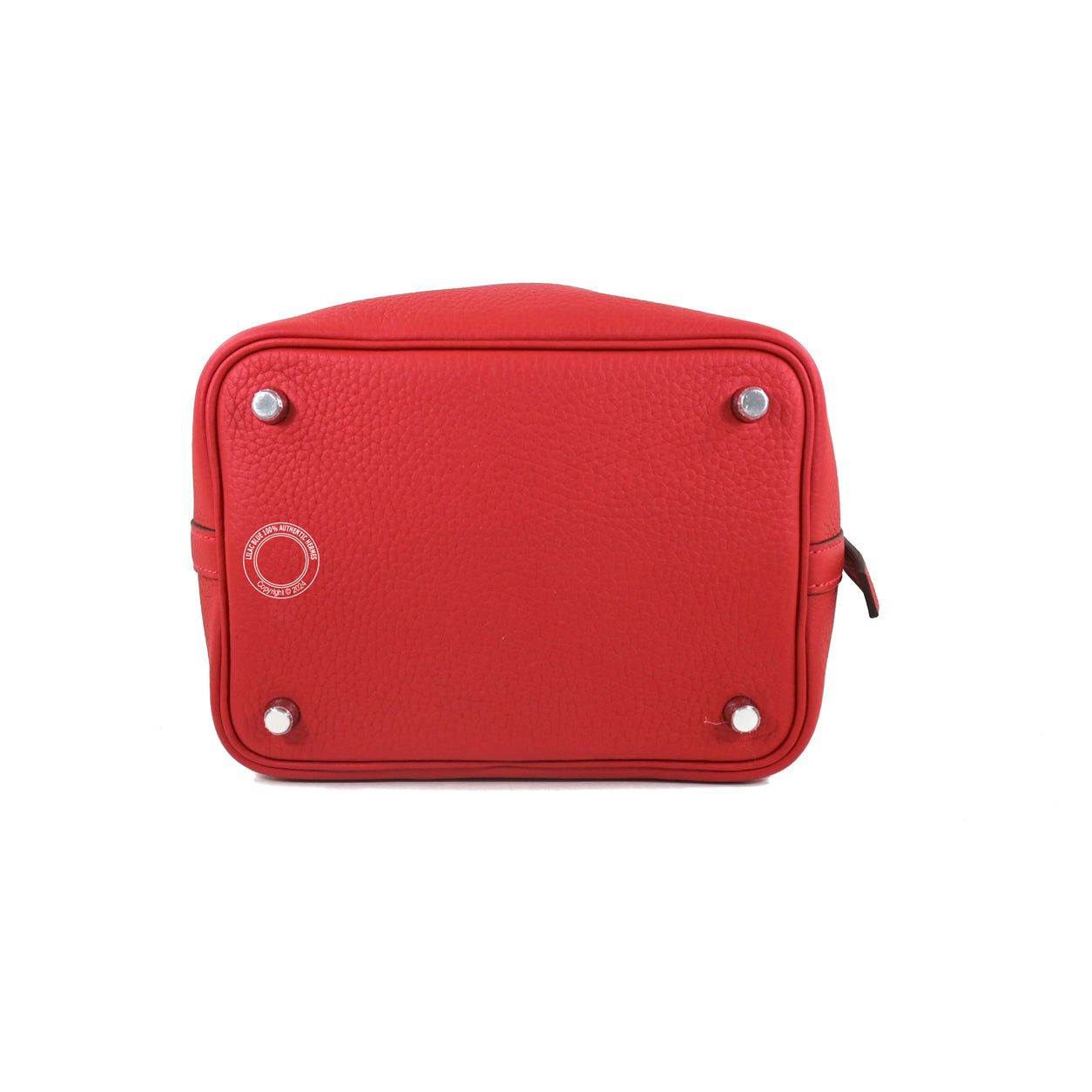Hermès Picotin 18cm Vermillion Clemence PHW