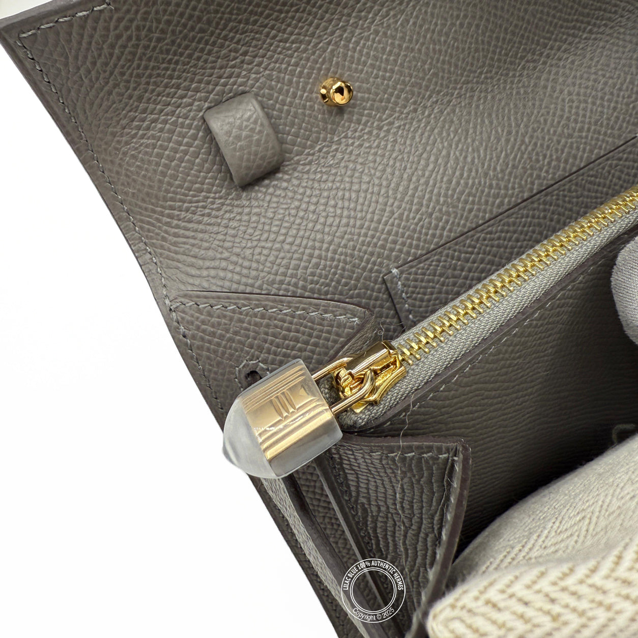 Hermès Herbag 20cm Natural/Ecru/Beige Hunter Viking PHW