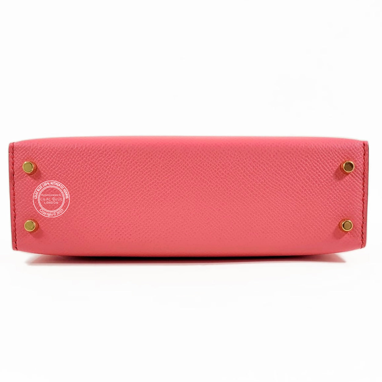 Hermès Kelly 20cm Rose Azalee/Rose Mexico HSS Epsom GHW