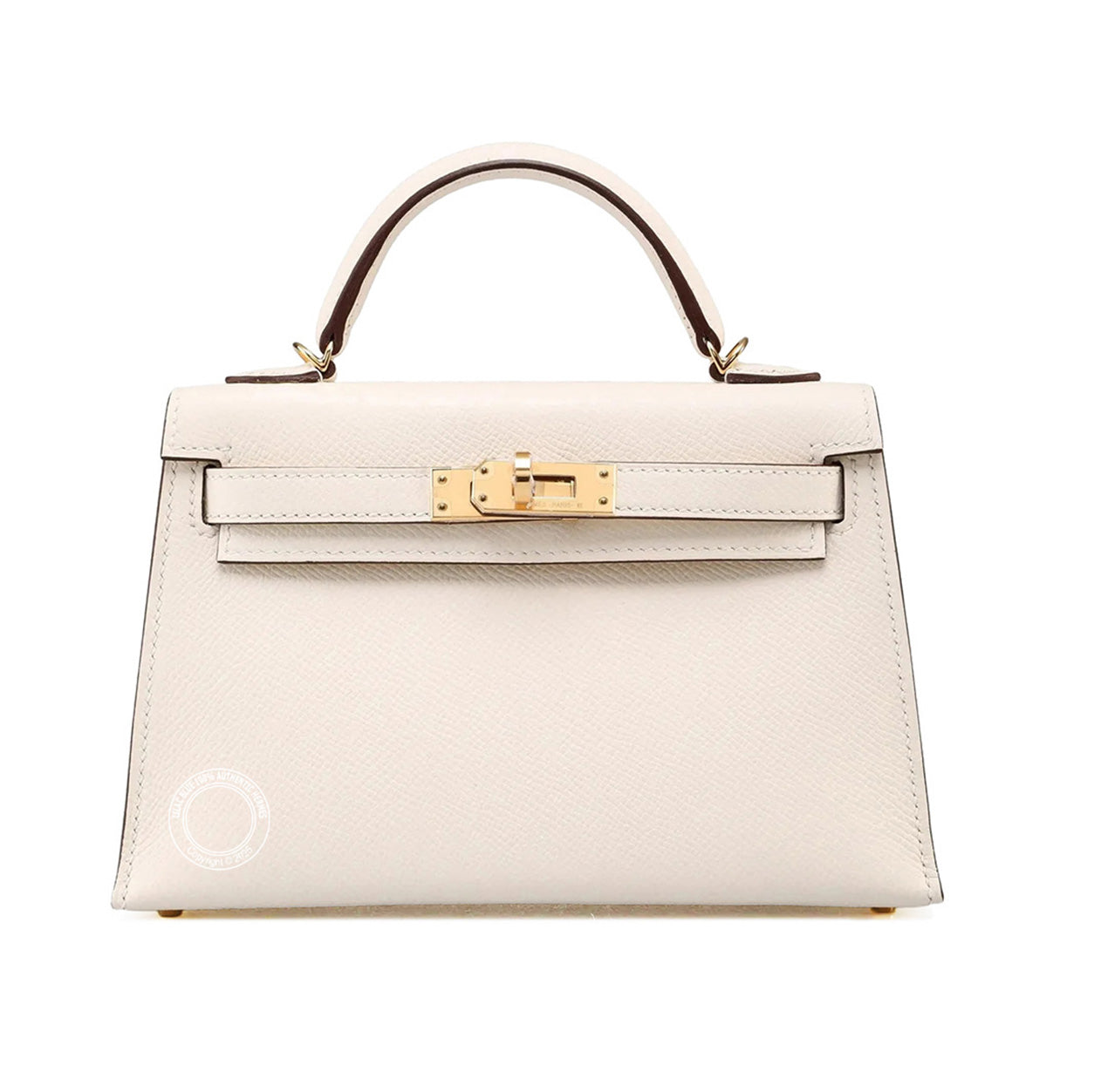 Hermès Kelly 20cm Nata Epsom GHW