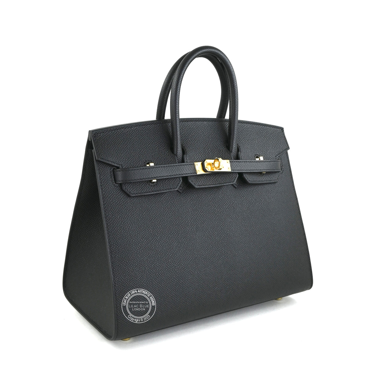 Hermès Birkin 25cm Black Sellier Epsom GHW