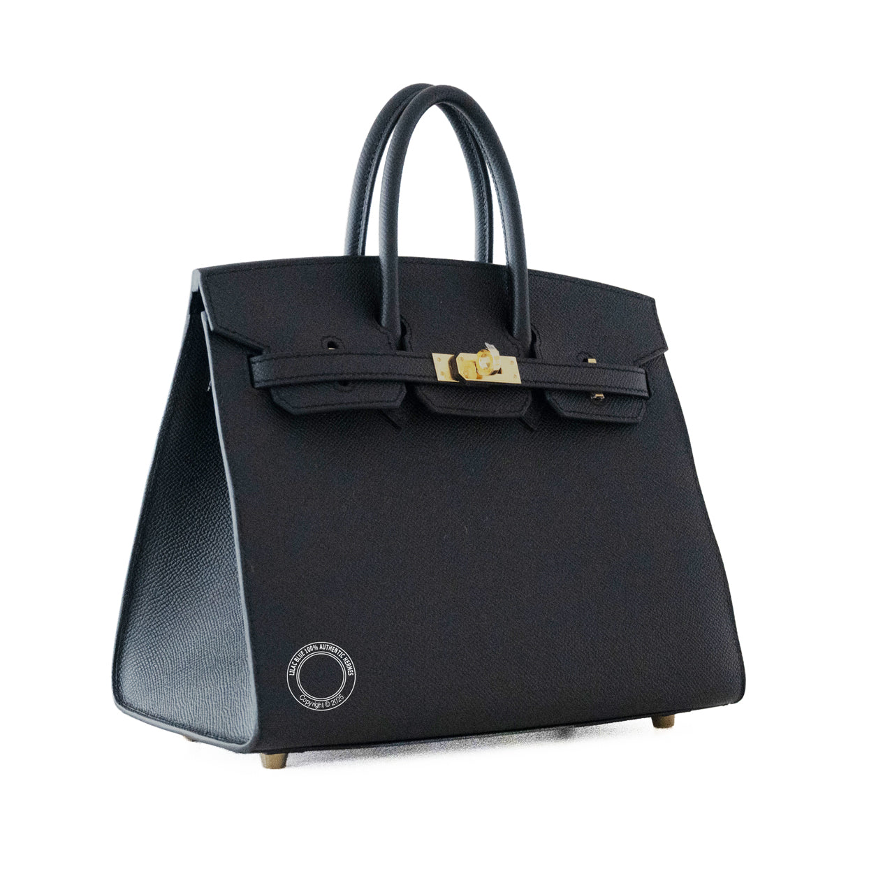 Hermès Birkin 25cm Black Sellier Epsom GHW