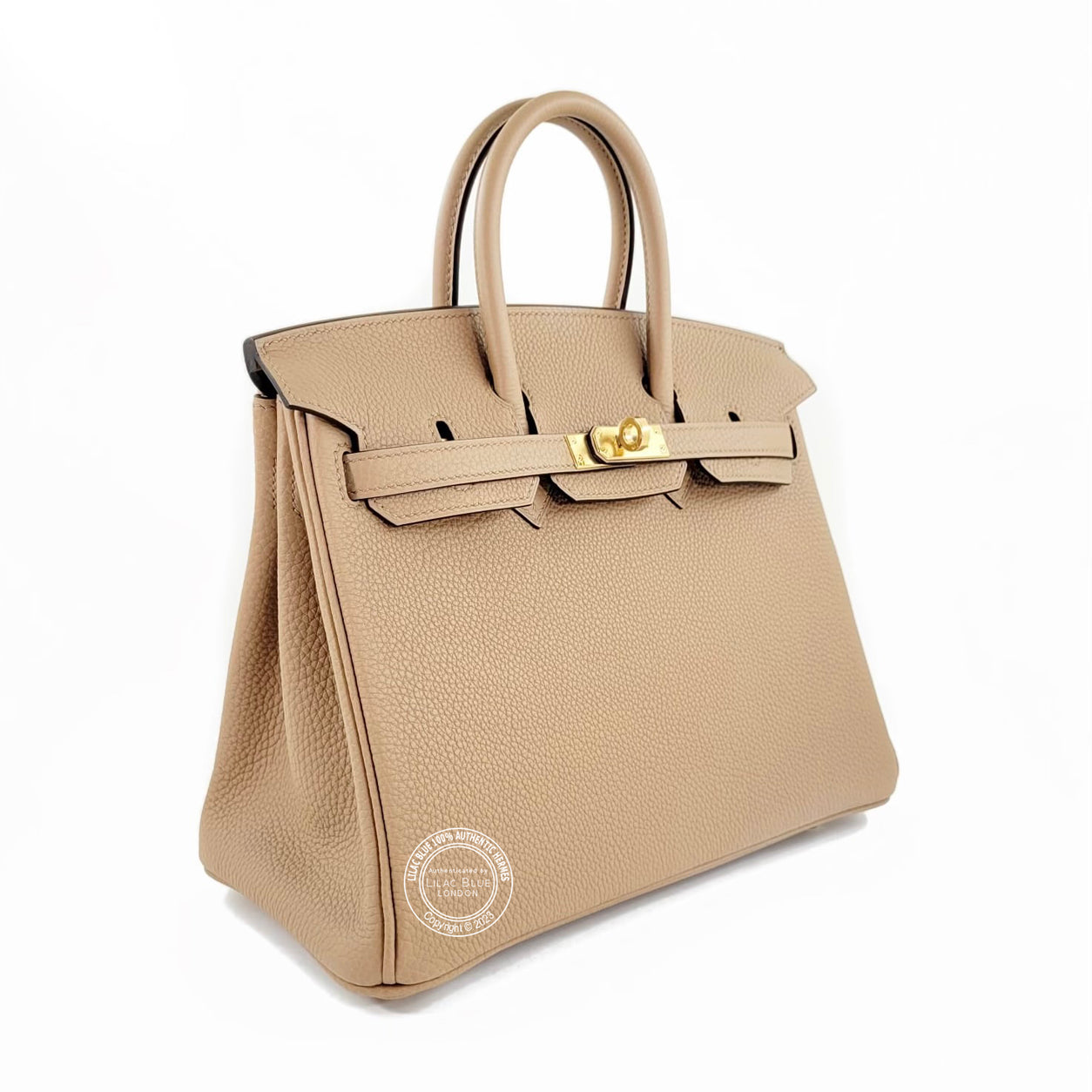 Hermès Birkin 25cm Chai Togo GHW