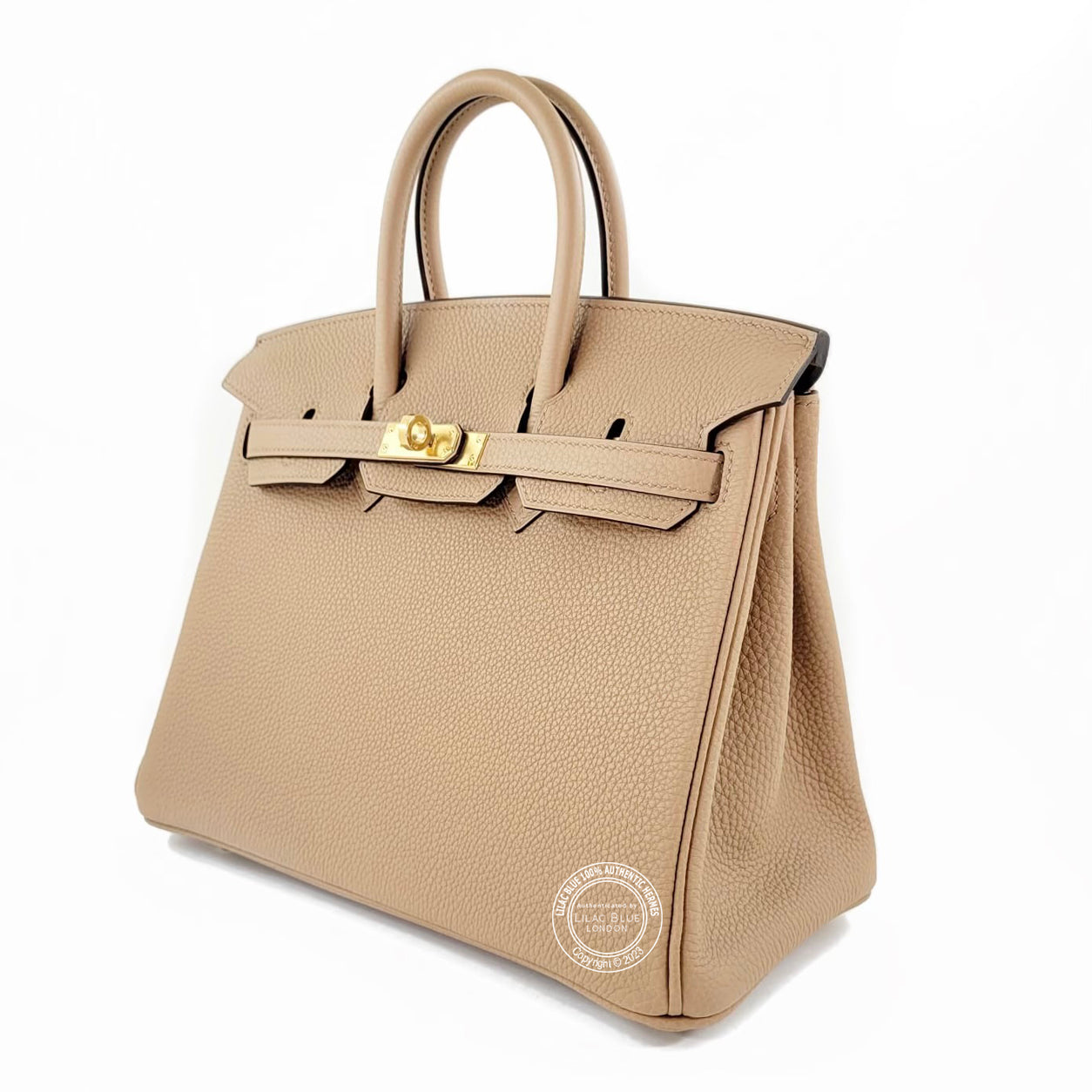 Hermès Birkin 25cm Chai Togo GHW