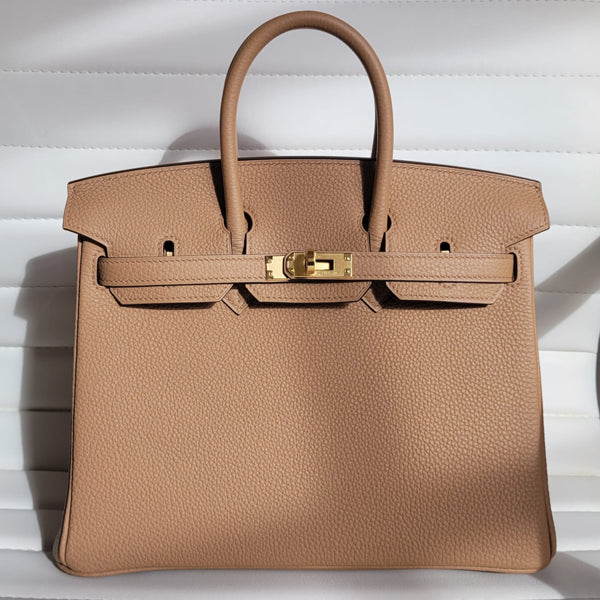 Hermès Birkin 25cm Chai Togo GHW