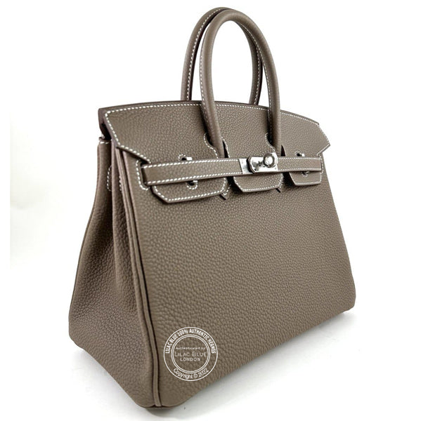 Hermès Birkin 25cm Etoupe Togo PHW