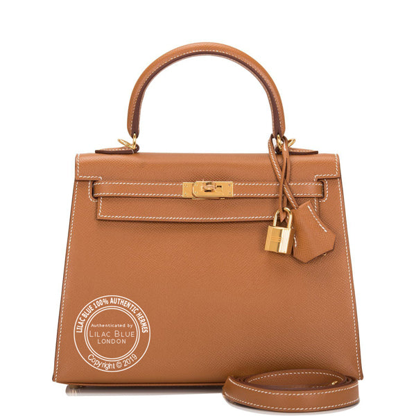 Hermès Kelly 25cm Gold Epsom GHW