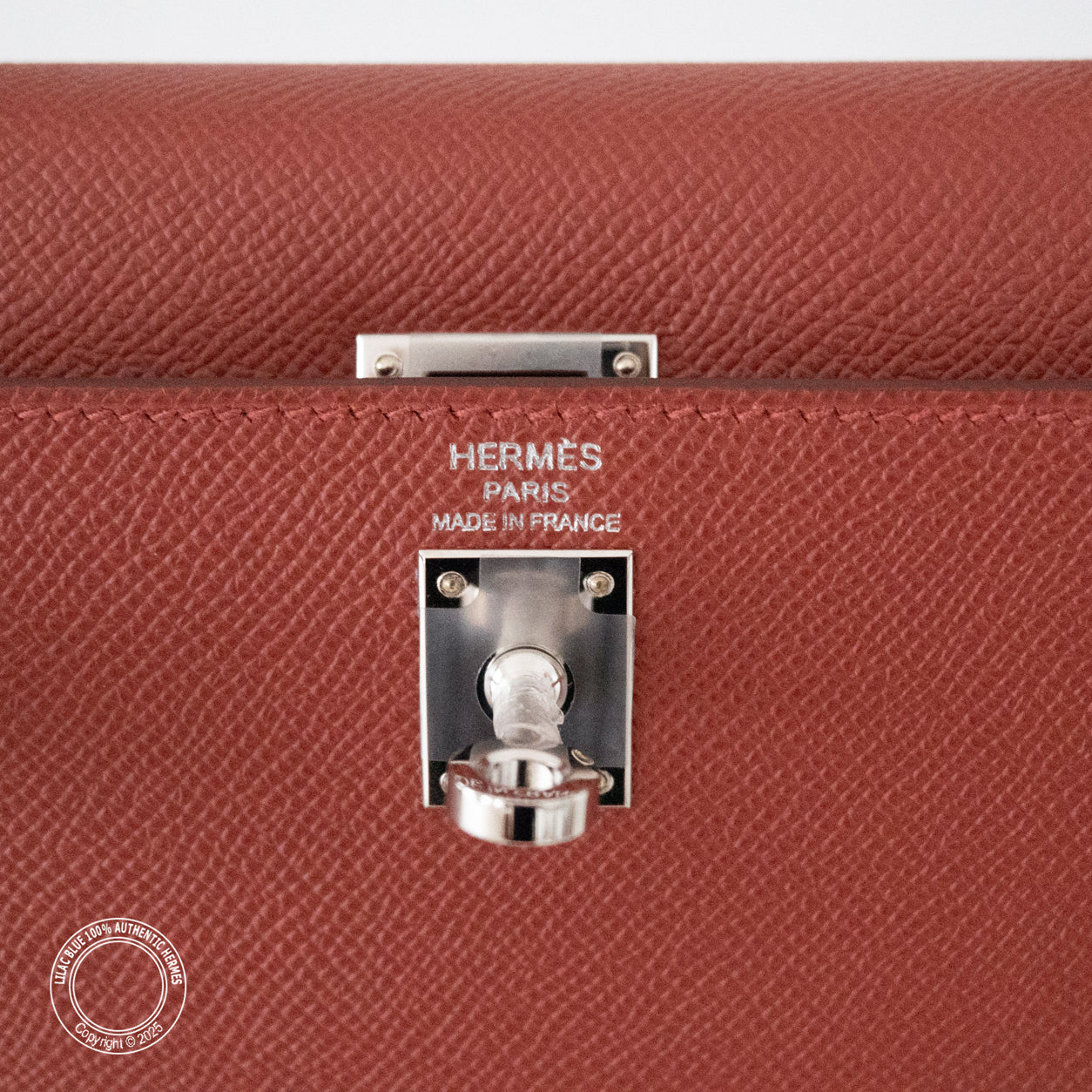 Hermès Kelly 25cm Rouge Venitien Epsom PHW