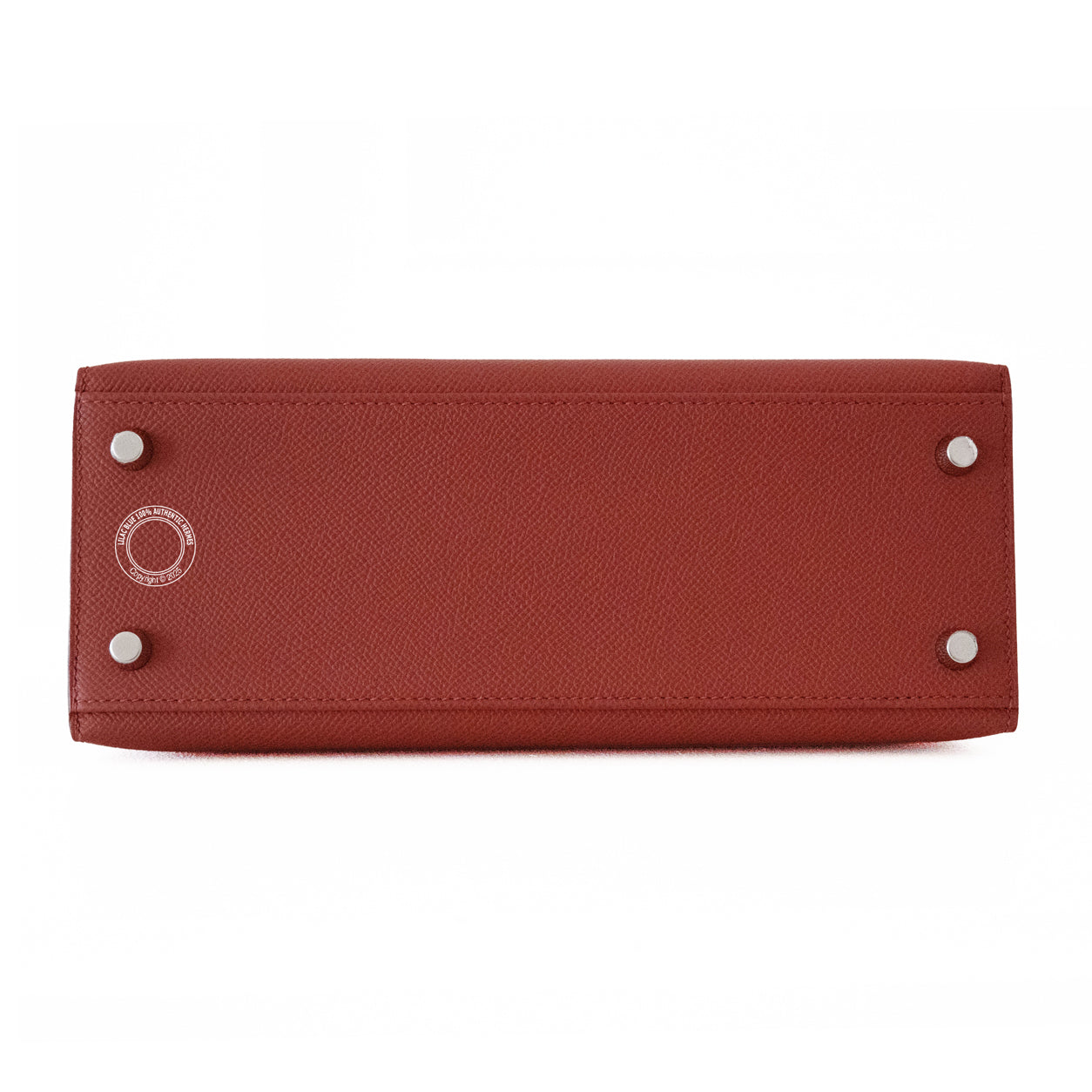 Hermès Kelly 25cm Rouge Venitien Epsom PHW