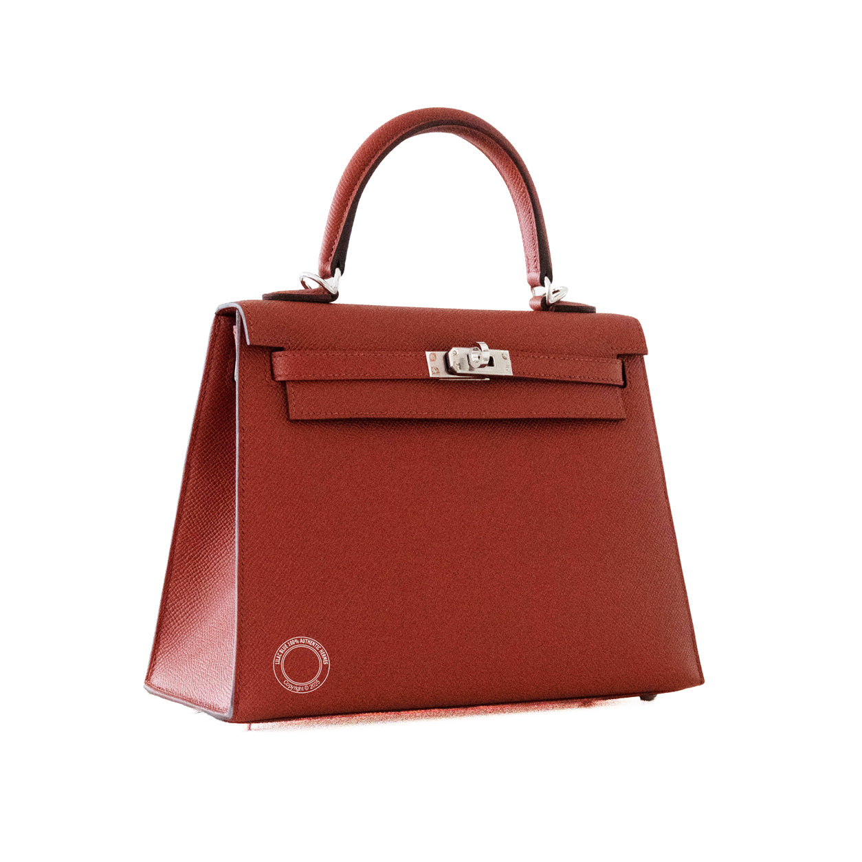 Hermès Kelly 25cm Rouge Venitien Epsom PHW