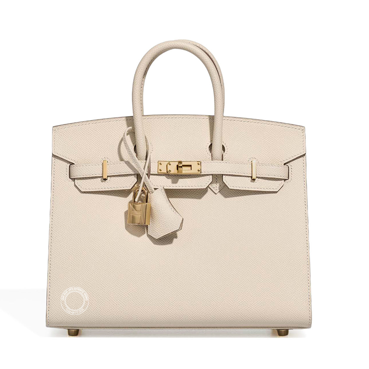 Hermès Birkin 25cm Craie Sellier Epsom GHW