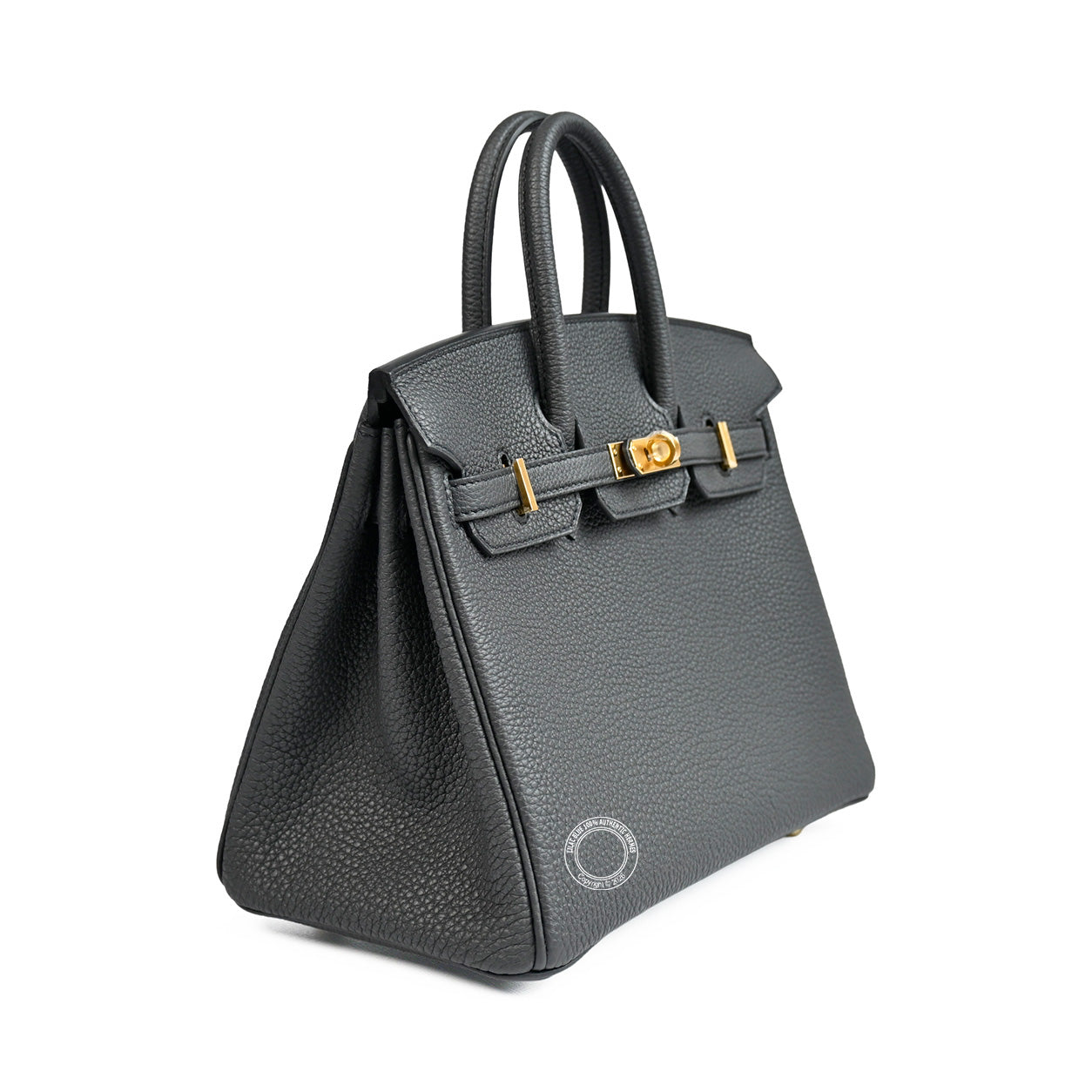 Hermès Birkin 25cm Plomb Togo GHW
