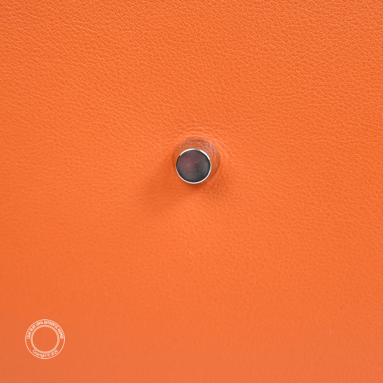 Hermès Toolbox 26cm Orange Poppy Evercolor PHW - Preloved