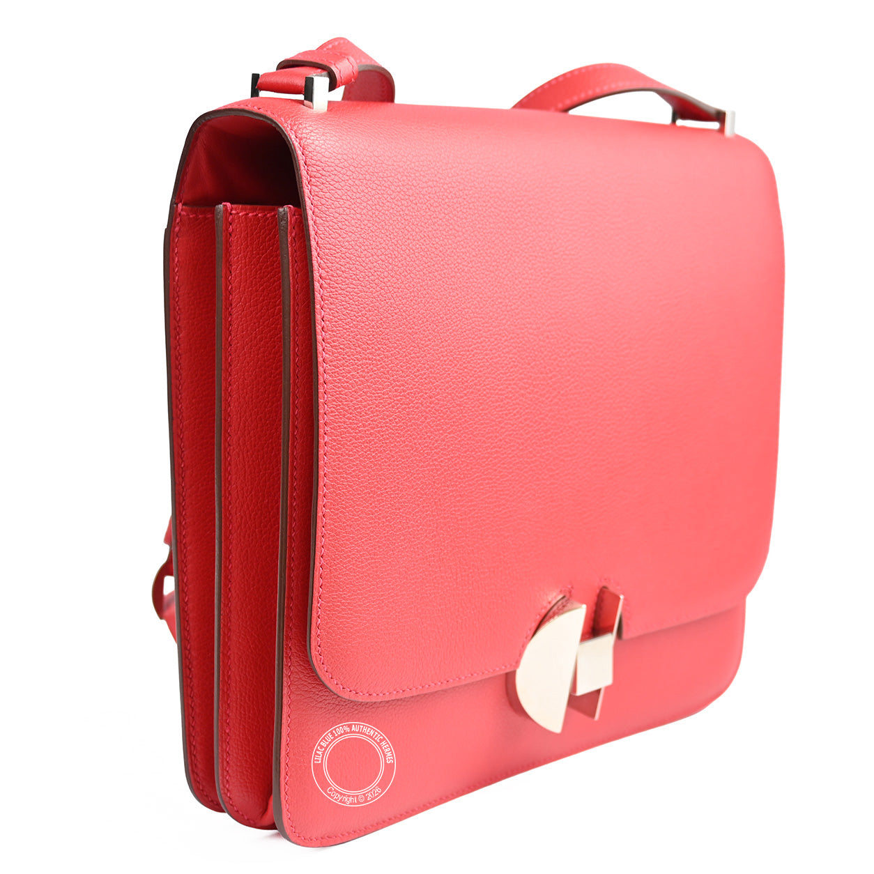 Hermès 2002 26cm Rouge de Coeur Evercolor Swift PHW - Preloved