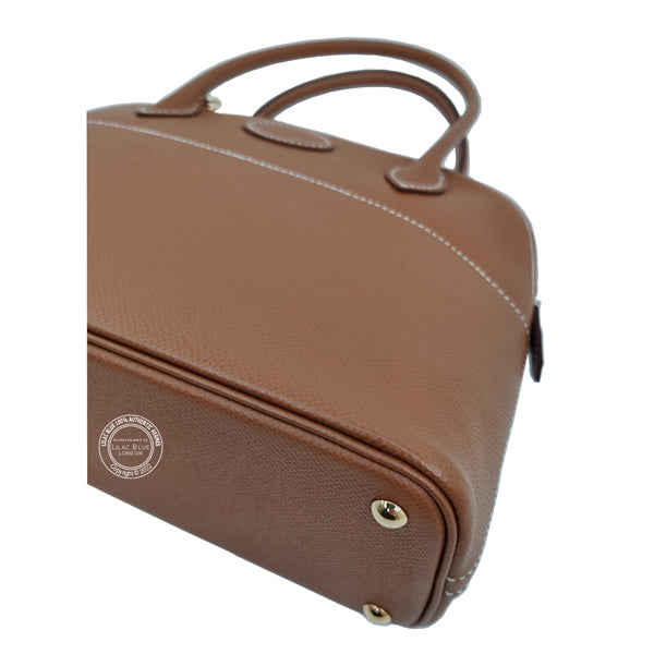 Hermès Bolide 27cm Gold Epsom GHW