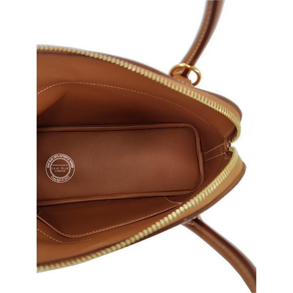 Hermès Bolide 27cm Gold Epsom GHW