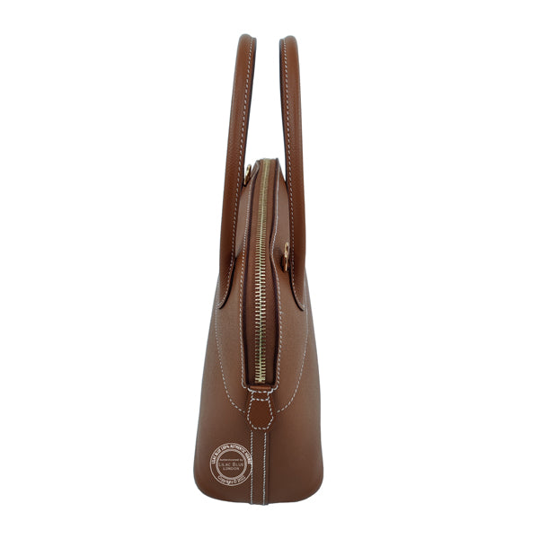 Hermès Bolide 27cm Gold Epsom GHW