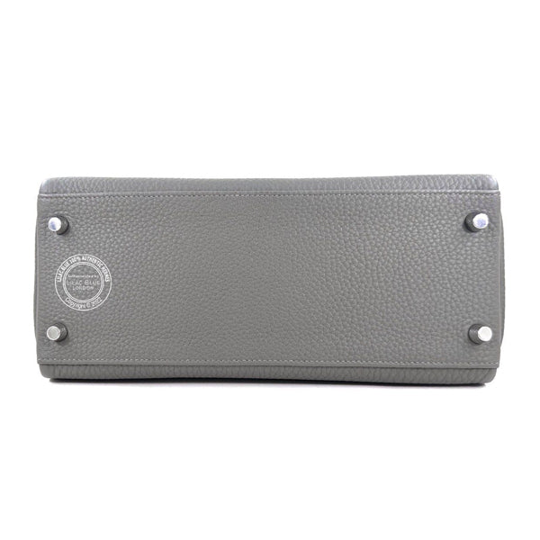 Hermes Kelly 28cm Gris Meyer Togo PHW