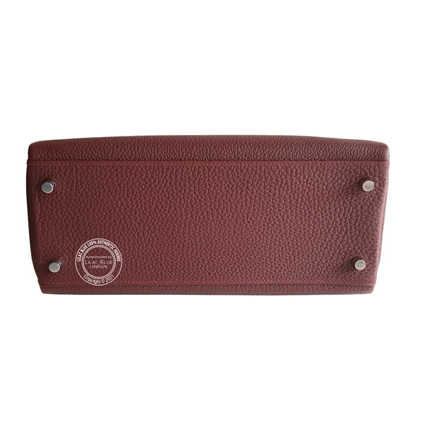 Hermès Kelly 28cm Rouge H Togo PHW