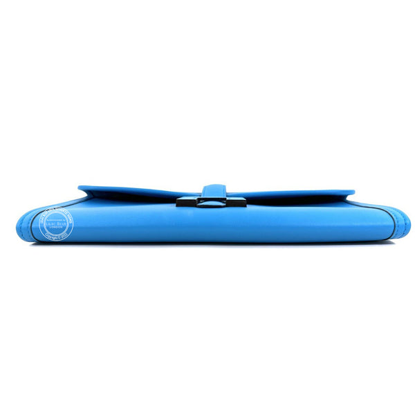 Hermès Jige Elan 29cm Bleu Zanzibar Swift