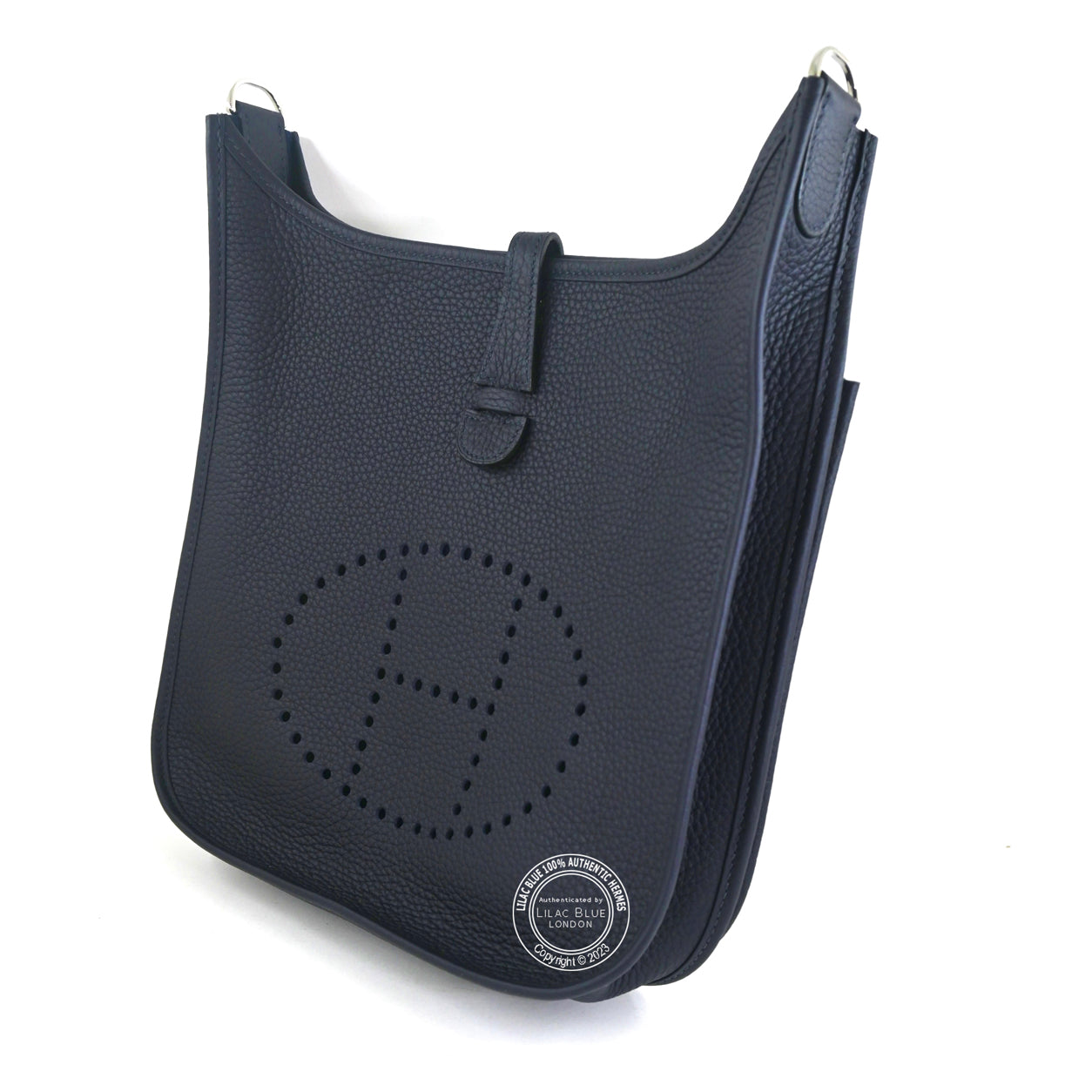 Hermès Evelyne 29cm Caban Clemence PHW