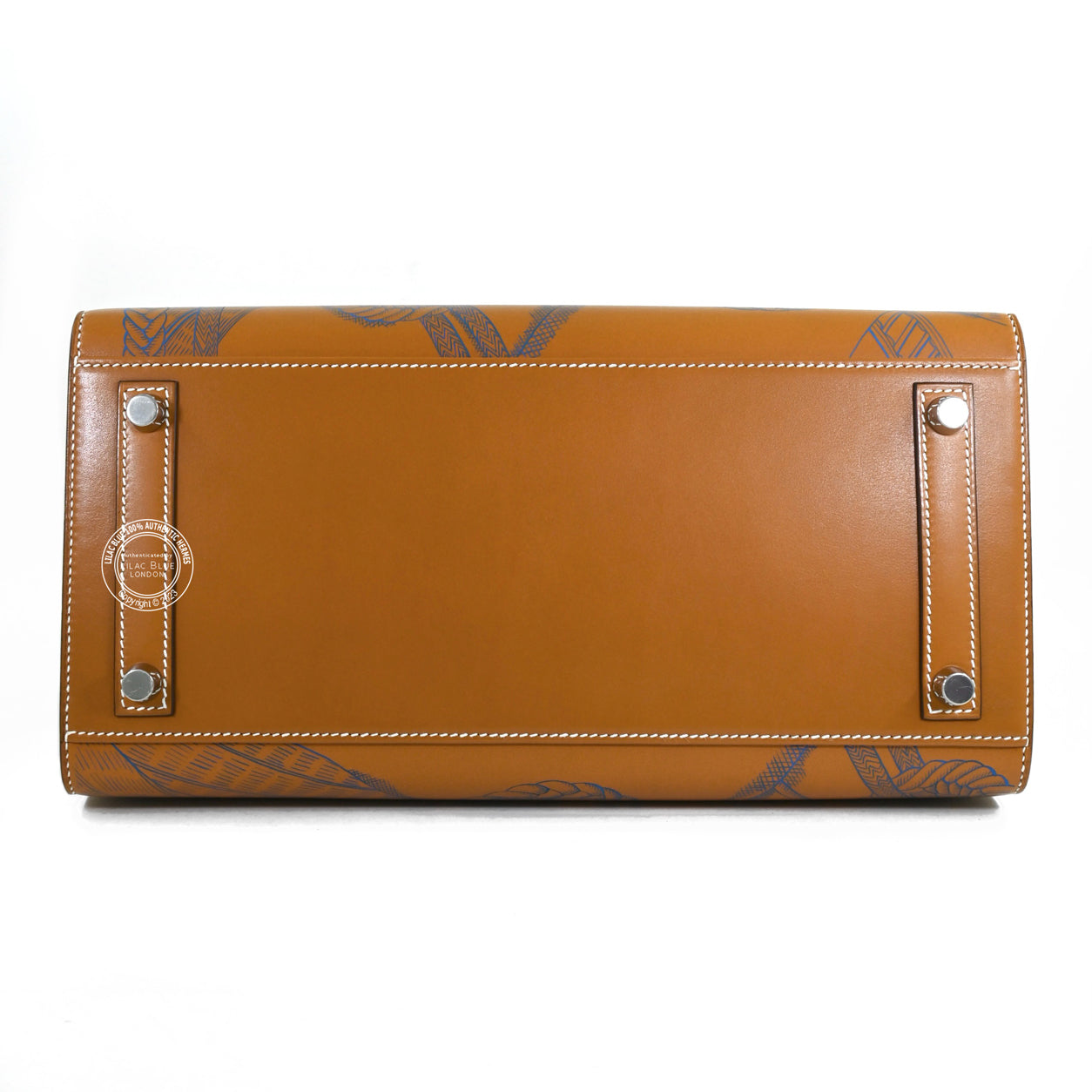 Hermès Birkin 30cm Bleu Zanzibar/Natural Sable Swift PHW Zouaves Limited Edition