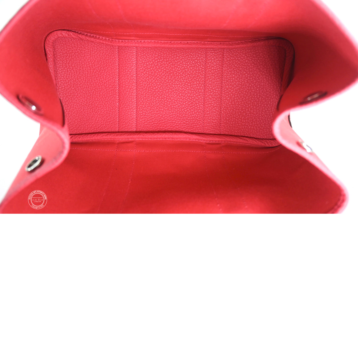 Hermès Garden Party 30cm Bougainvillea Canvas/Leather PHW