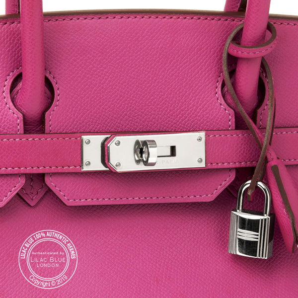 Hermès Birkin 30cm Cyclamen Epsom PHW - Preloved