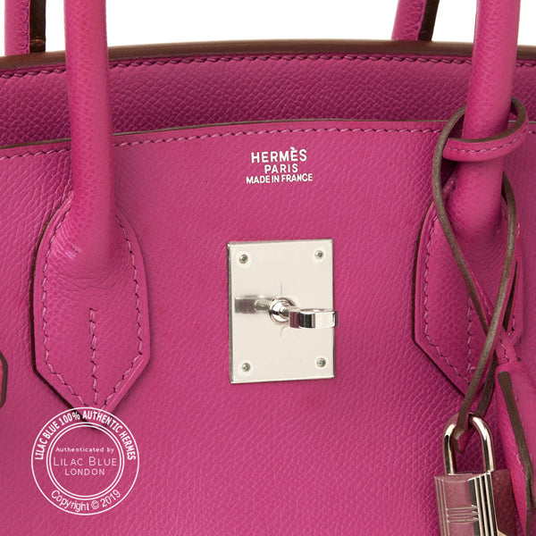 Hermès Birkin 30cm Cyclamen Epsom PHW - Preloved