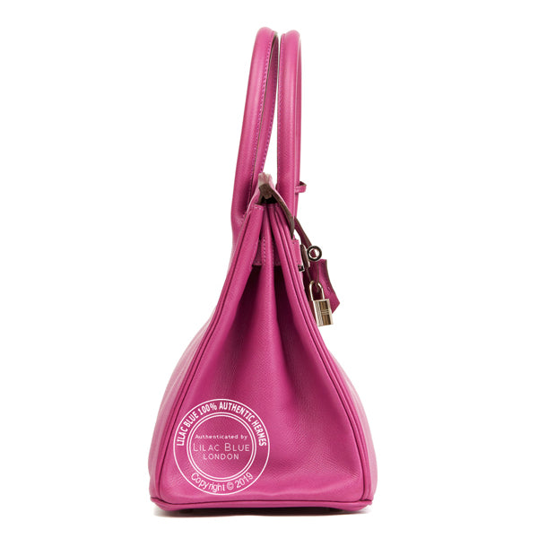 Hermès Birkin 30cm Cyclamen Epsom PHW - Preloved