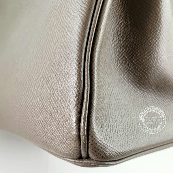 Hermès Birkin 30cm Etain Epsom GHW - Preloved