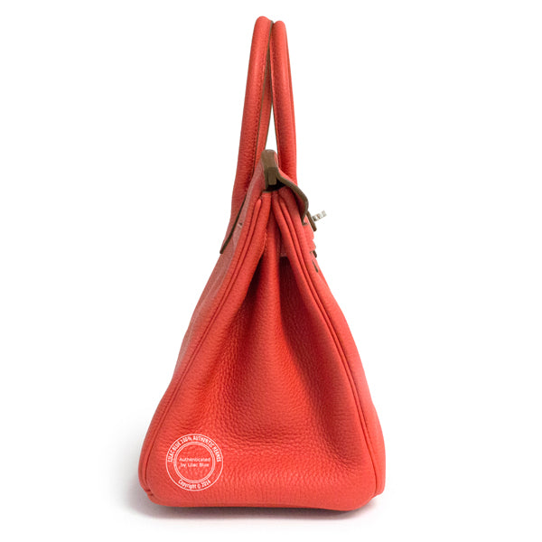 Hermès Birkin 30cm Rose Jaipur Clemence PHW