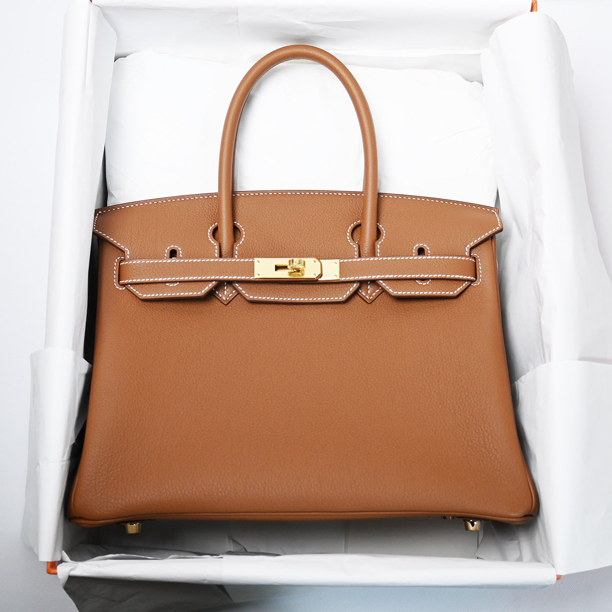 Hermès Birkin 30cm Gold Togo GHW