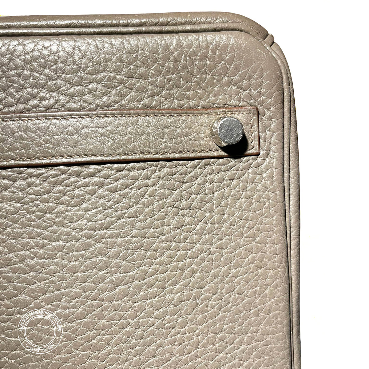 Hermès Birkin 30cm Gris Tourterelle Clemence PHW - Preloved