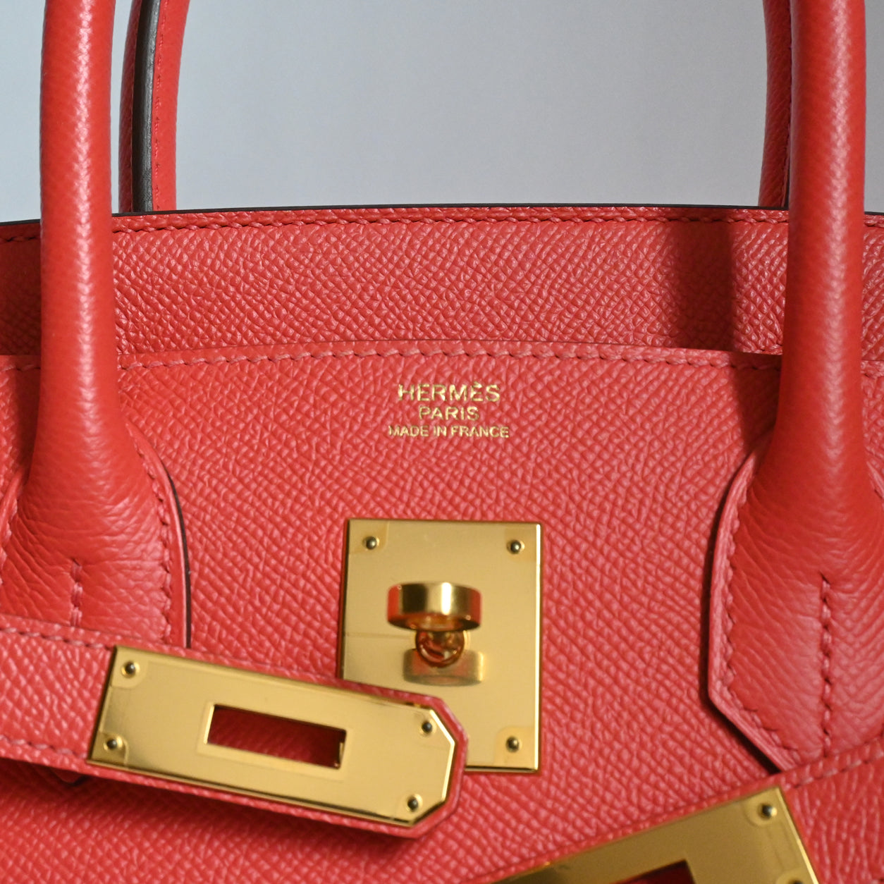 Hermes Birkin 30cm Rose Jaipur Epsom GHW