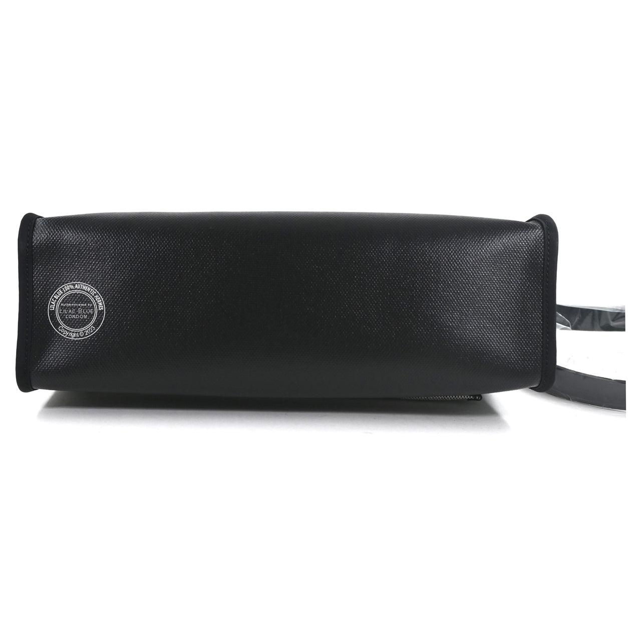 Hermes Herbag 31cm Black Coated Canvas & Leather