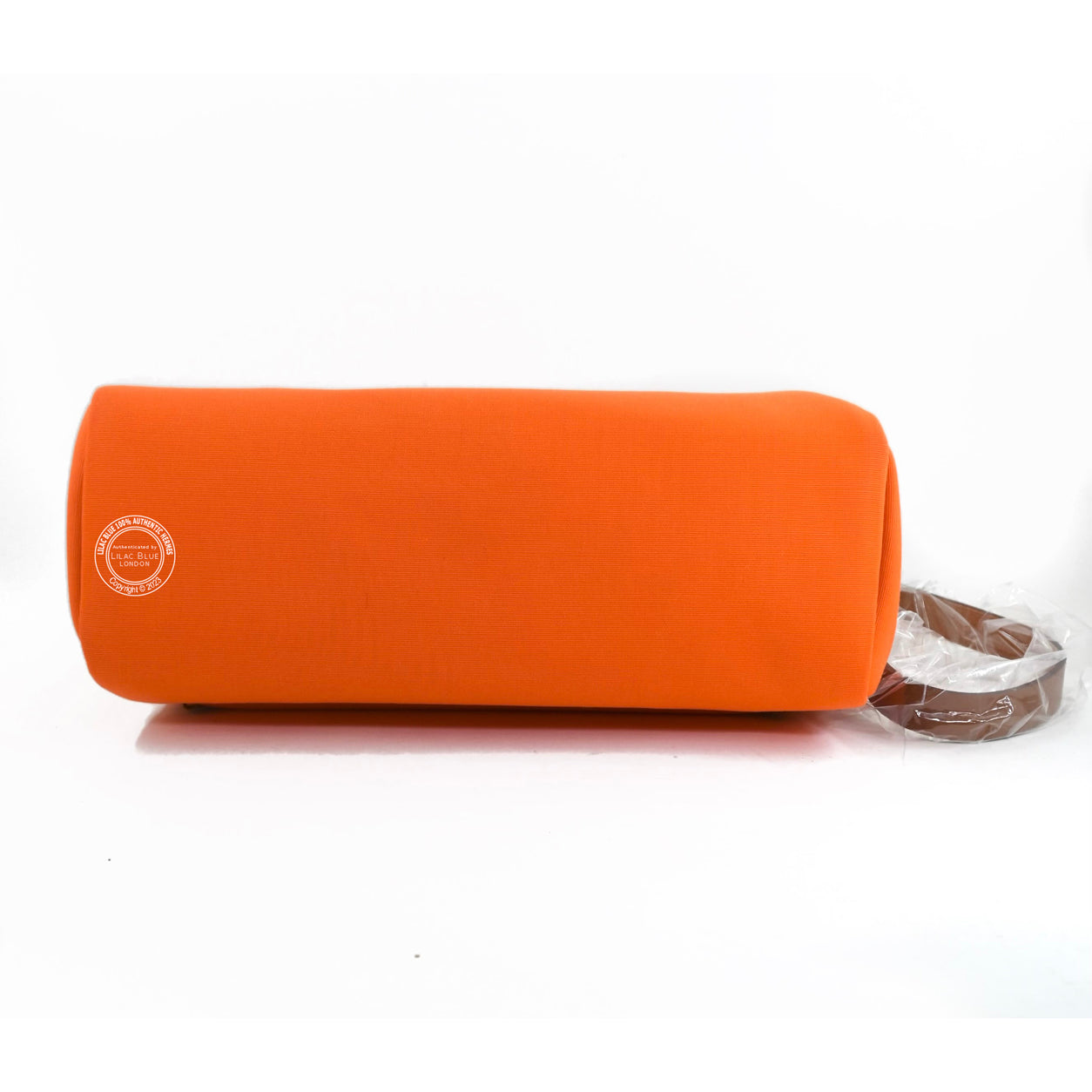 Hermes Herbag 31cm Orange Minium Hunter/Toile PHW