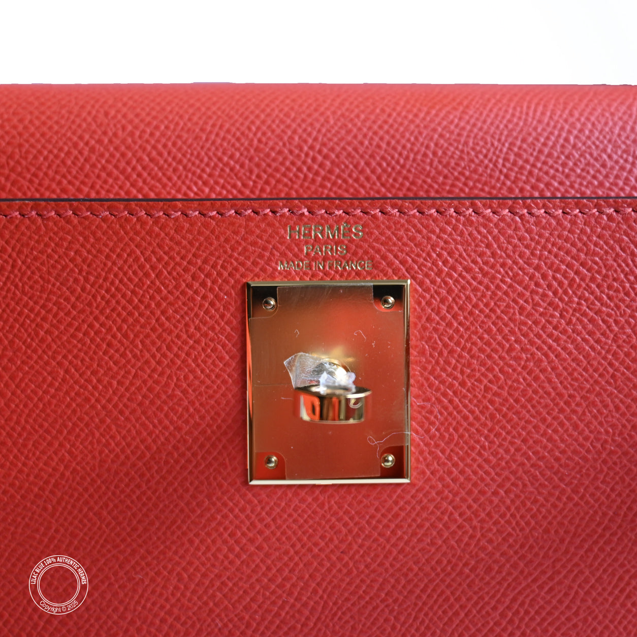 Hermès Kelly 32cm Capucine Epsom GHW