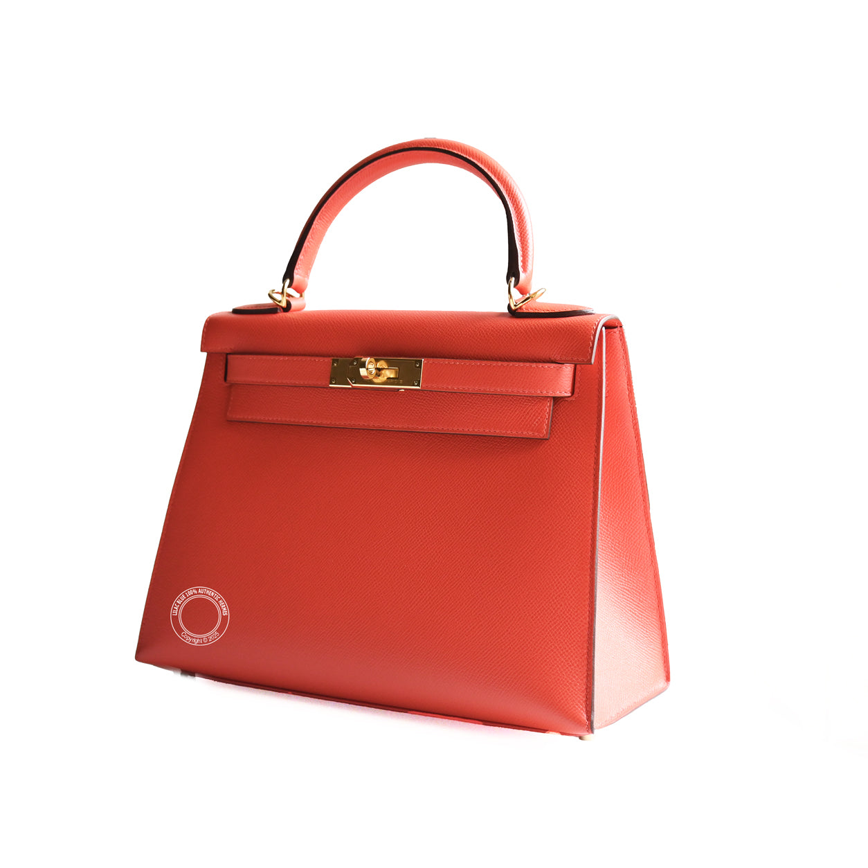 Hermès Kelly 32cm Capucine Epsom GHW