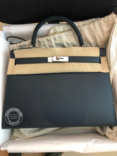 Hermès Kelly 32cm Vert Cypress Epsom PHW